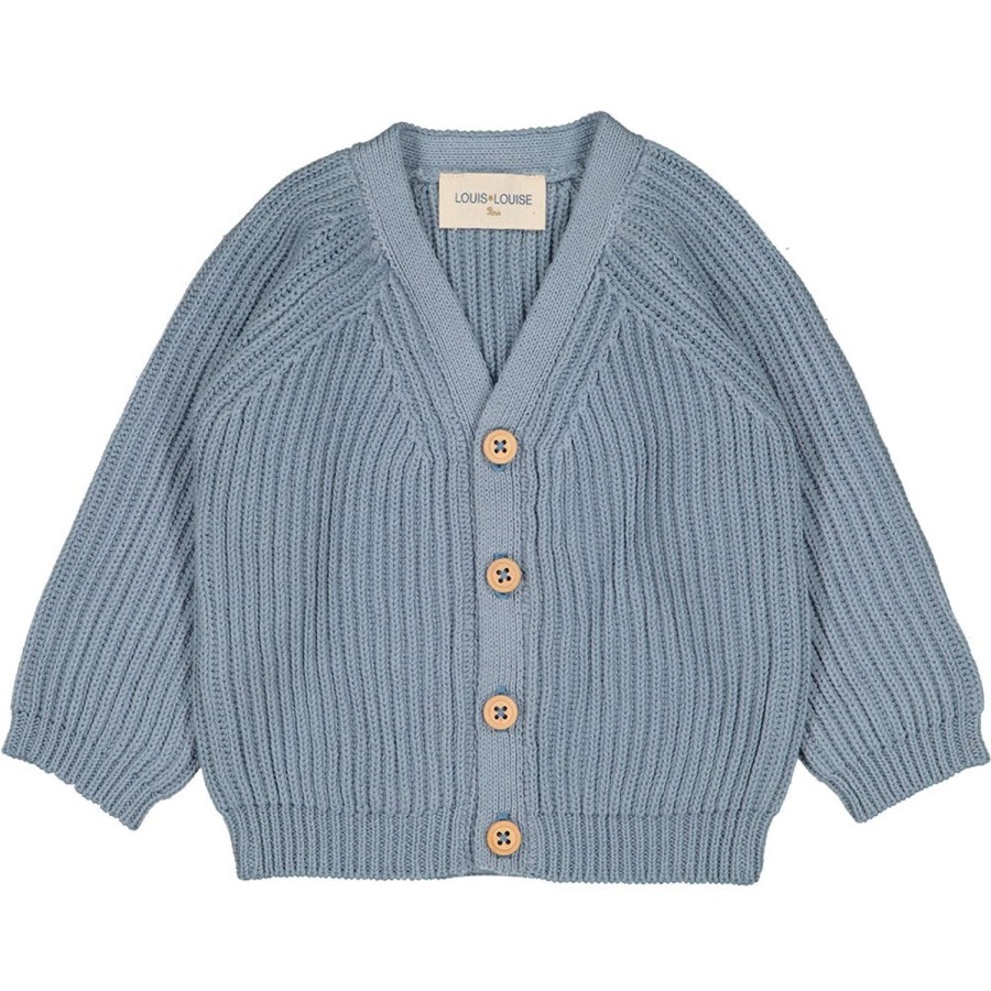 LOUIS LOUISE Cardigans, Pulls, Sweatshirts | Cardigan Hubert Knitted Cotton