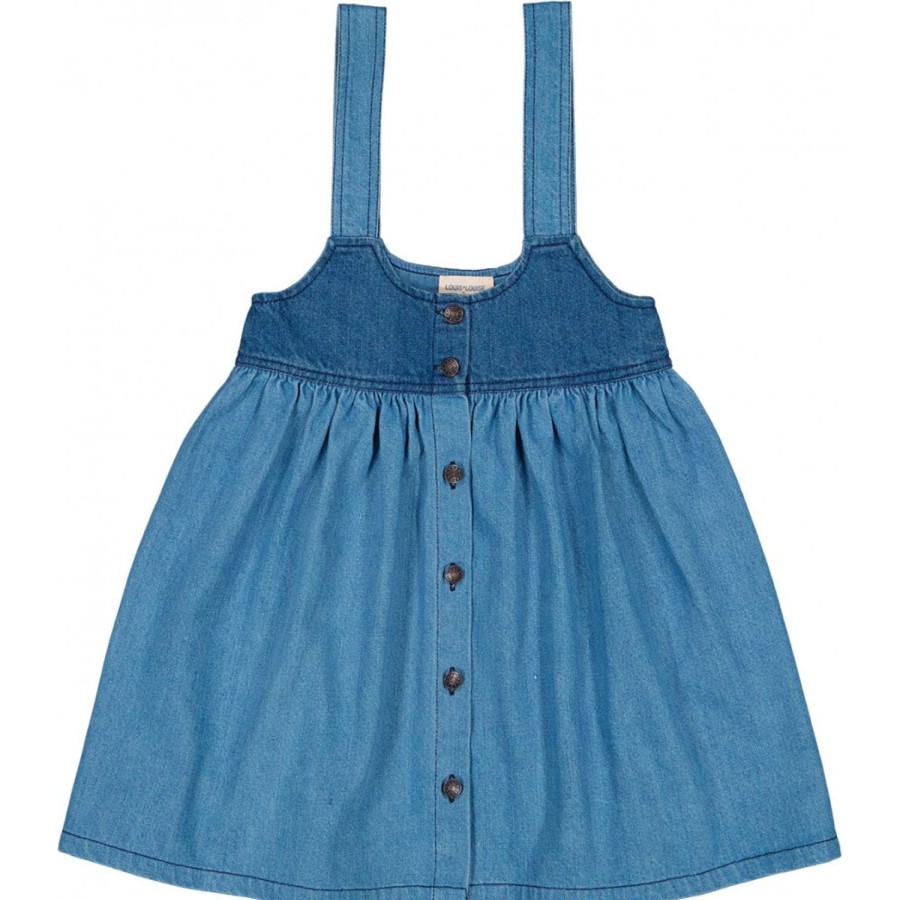 LOUIS LOUISE Dresses, Overalls | Dress Caramba Denim Patchwork