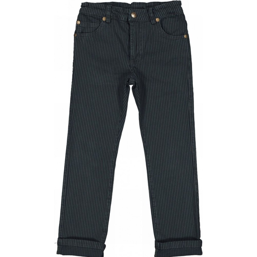 LOUIS LOUISE Bermudas, Trousers. | Trousers Dean Stripe Denim