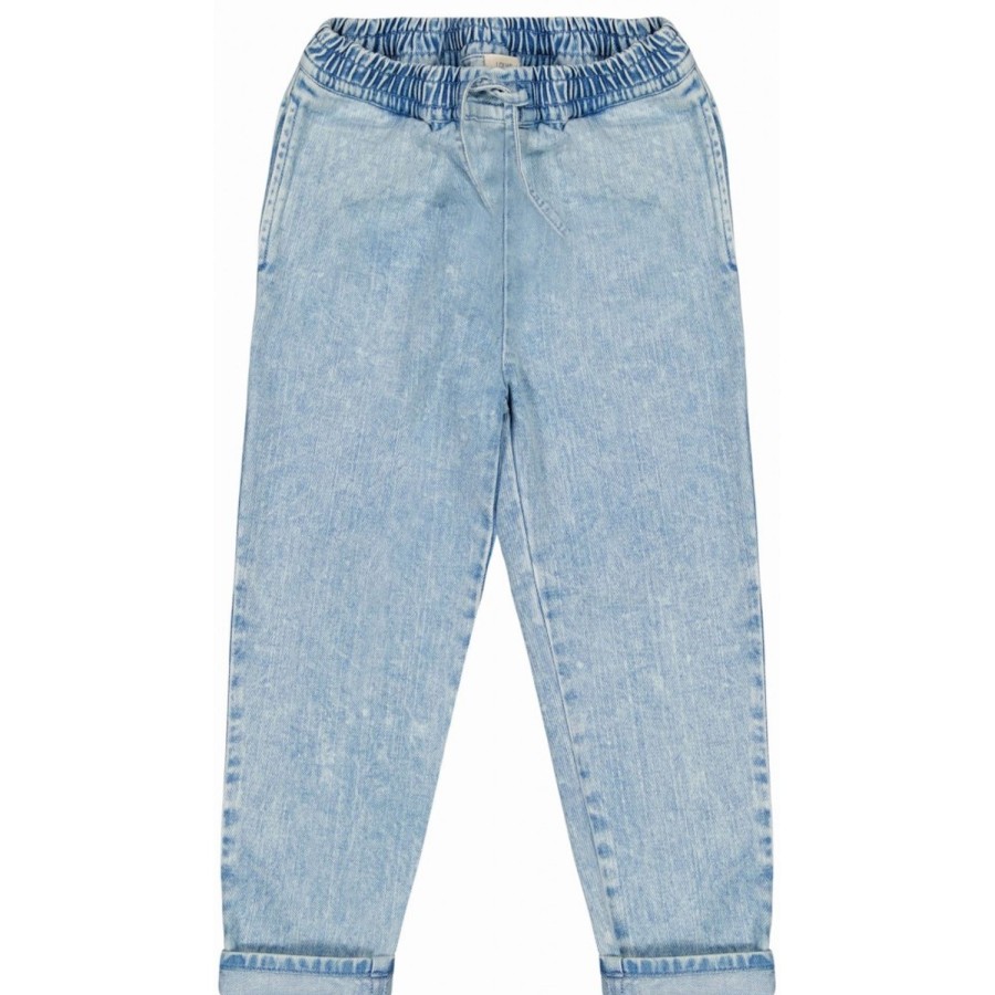 LOUIS LOUISE Bermudas, Trousers. | Trousers Valentin Denim Washed