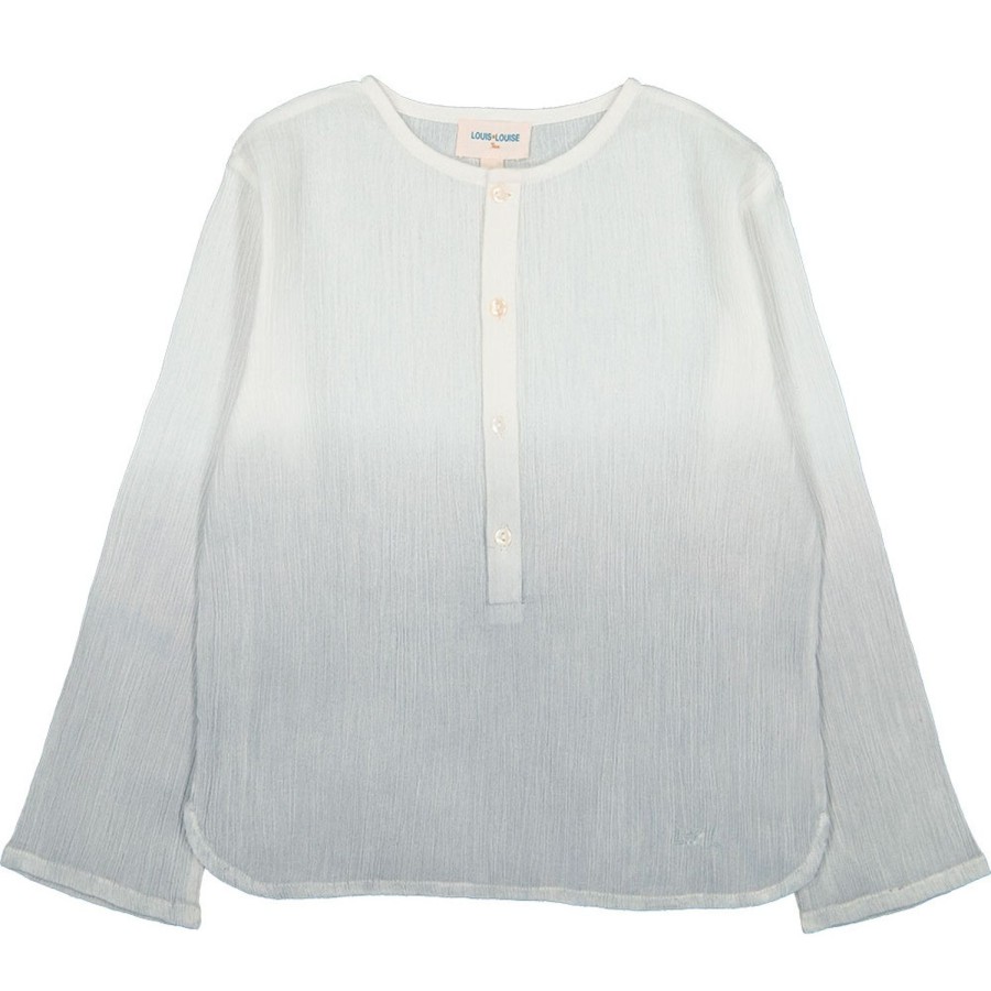 LOUIS LOUISE Shirts, Kurtas, Tee-Shirts | Shirt Oncle Crepe Dip Dye