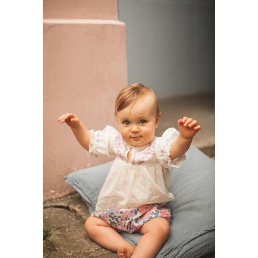 LOUIS LOUISE Blouses, Tops Baby Girls | Tunic Pooni Cotton Veil