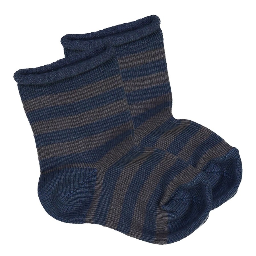 LOUIS LOUISE Socks | Socks Jackson Knitted Cotton Stripes