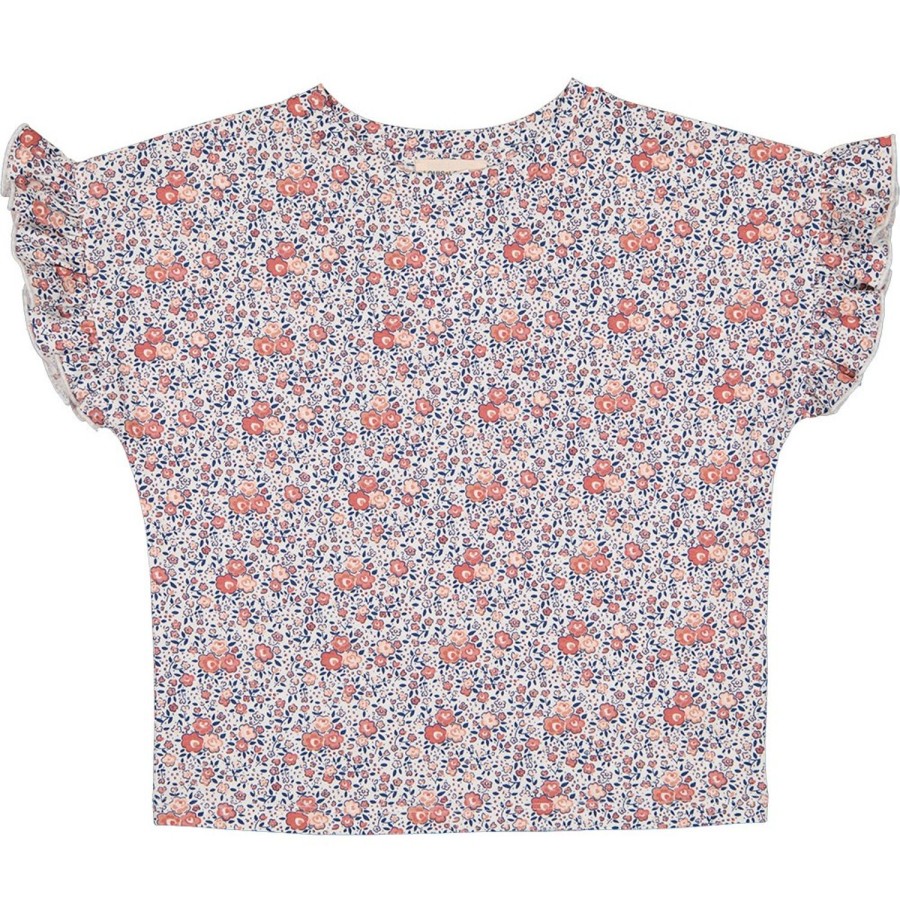 LOUIS LOUISE Blouses, Shirts, Tee-Shirts | T-Shirt Naomie Jersey Romantic Flower