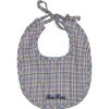 LOUIS LOUISE Accessoires And Toys | Bib Bulle Cotton Crepe Tartan