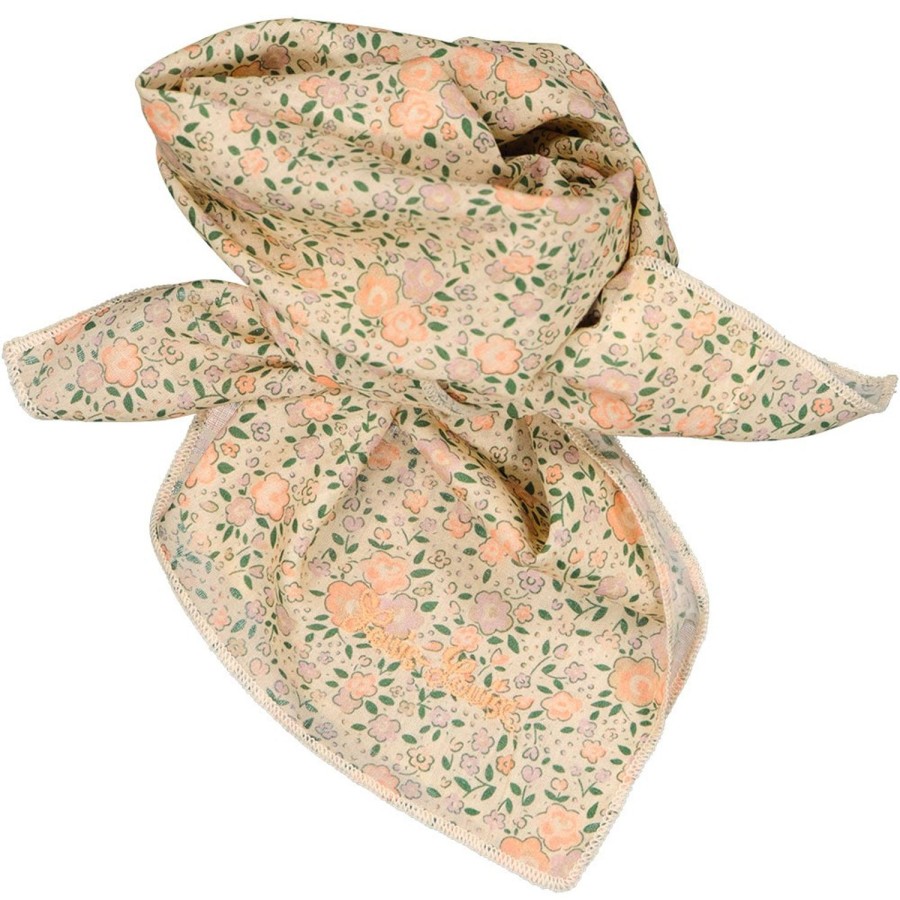 LOUIS LOUISE Accessoires And Toys | Scarf Sissi Cotton Veil Romantic Flower