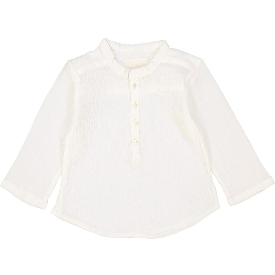 LOUIS LOUISE Shirts, Tops Baby Boy | Shirt Grand-Pere Cotton Crepe