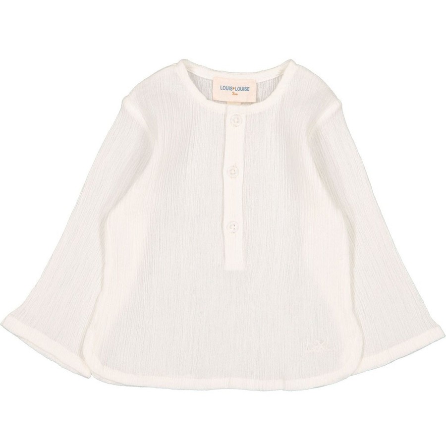 LOUIS LOUISE Shirts, Tops Baby Boy | Shirt Oncle Cotton Crepe