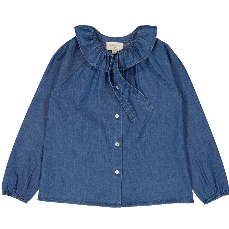 LOUIS LOUISE Blouses, Shirts, Tee-Shirts | Tunic Angele Chambray