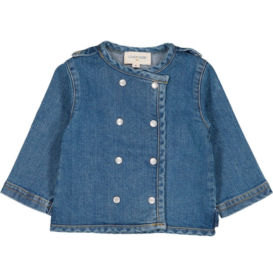 LOUIS LOUISE Coats, Jackets | Jacket Lucien Denim Fonce