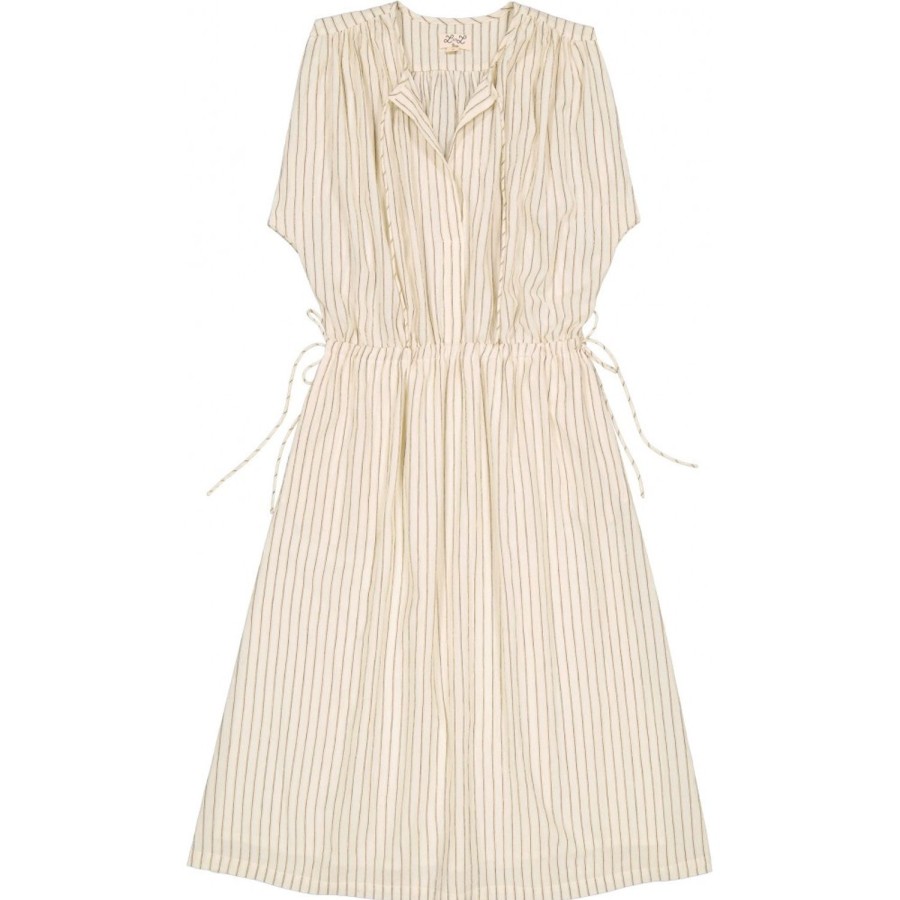 LOUIS LOUISE Dresses | Dress Yevanne Cotton Crepe Stripe