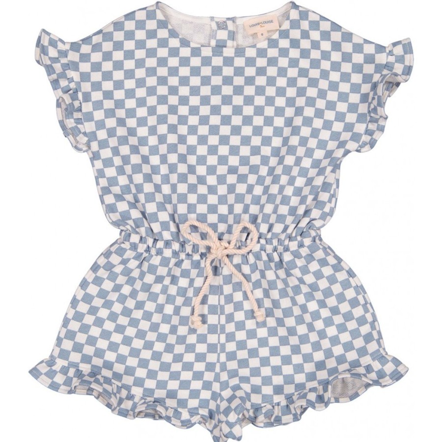 LOUIS LOUISE Dresses, Overalls | Overall Pamplemousse Cotton Fleece Square