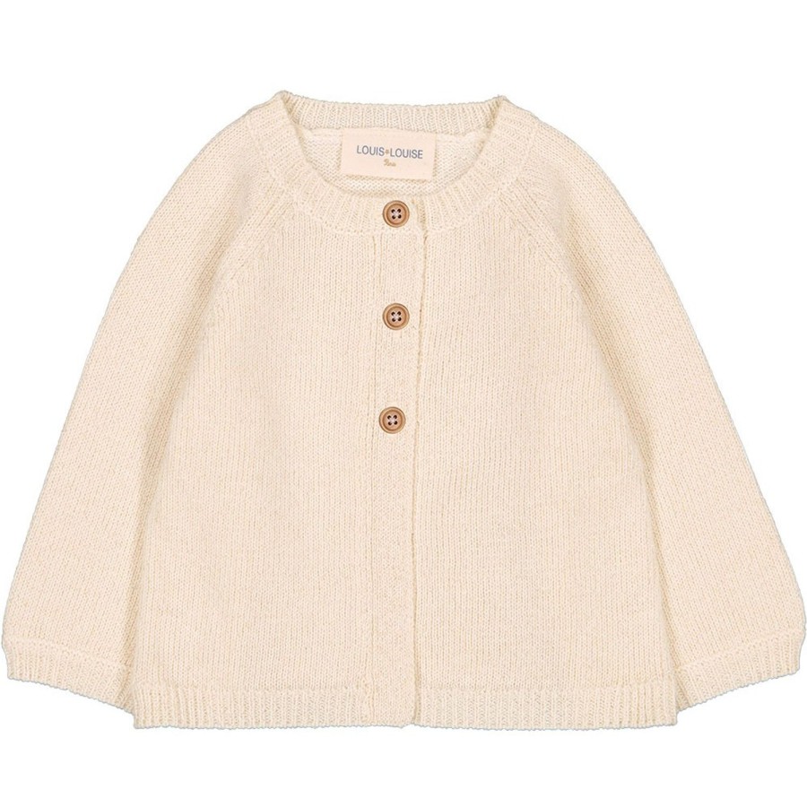 LOUIS LOUISE Cardigans, Pulls, Sweatshirts | Cardigan Gulsah Knitted Cotton Lurex