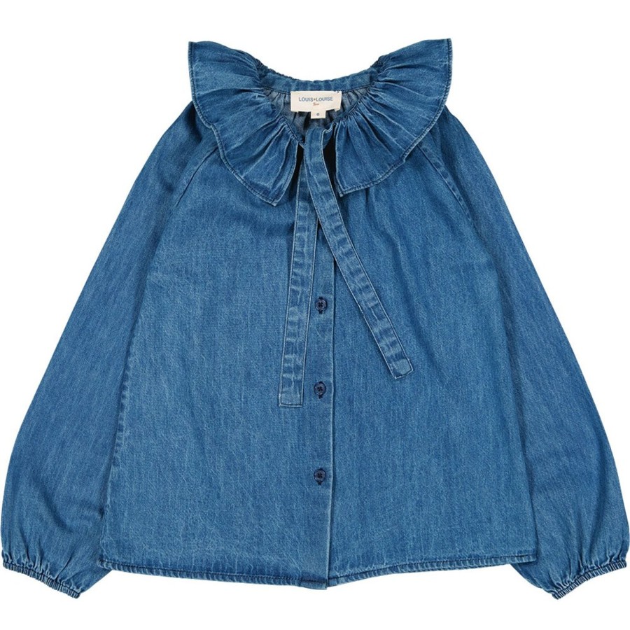 LOUIS LOUISE Blouses, Shirts, Tee-Shirts | Tunic Angele Chambray