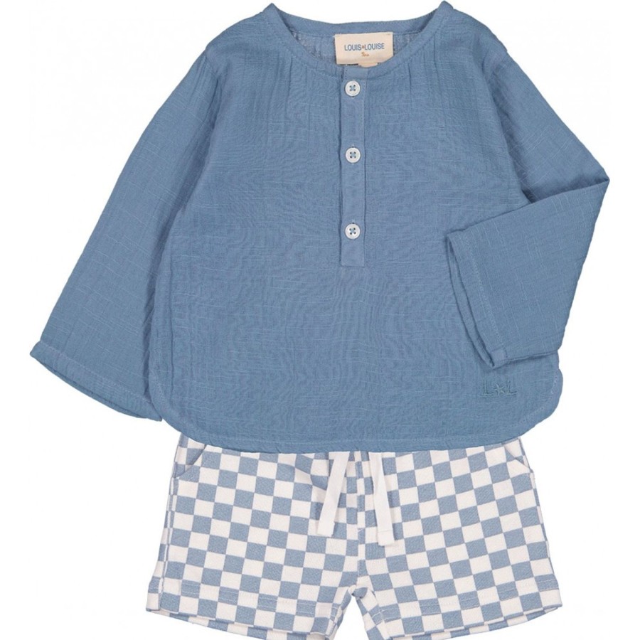 LOUIS LOUISE Shirts, Tops Baby Boy | Shirt Oncle Cotton Double Gauze