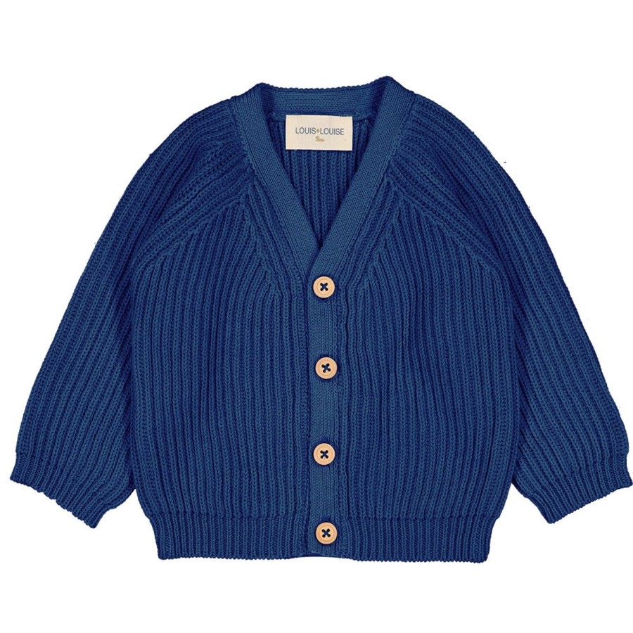 LOUIS LOUISE Cardigans, Pulls, Sweatshirts | Cardigan Hubert Knitted Cotton