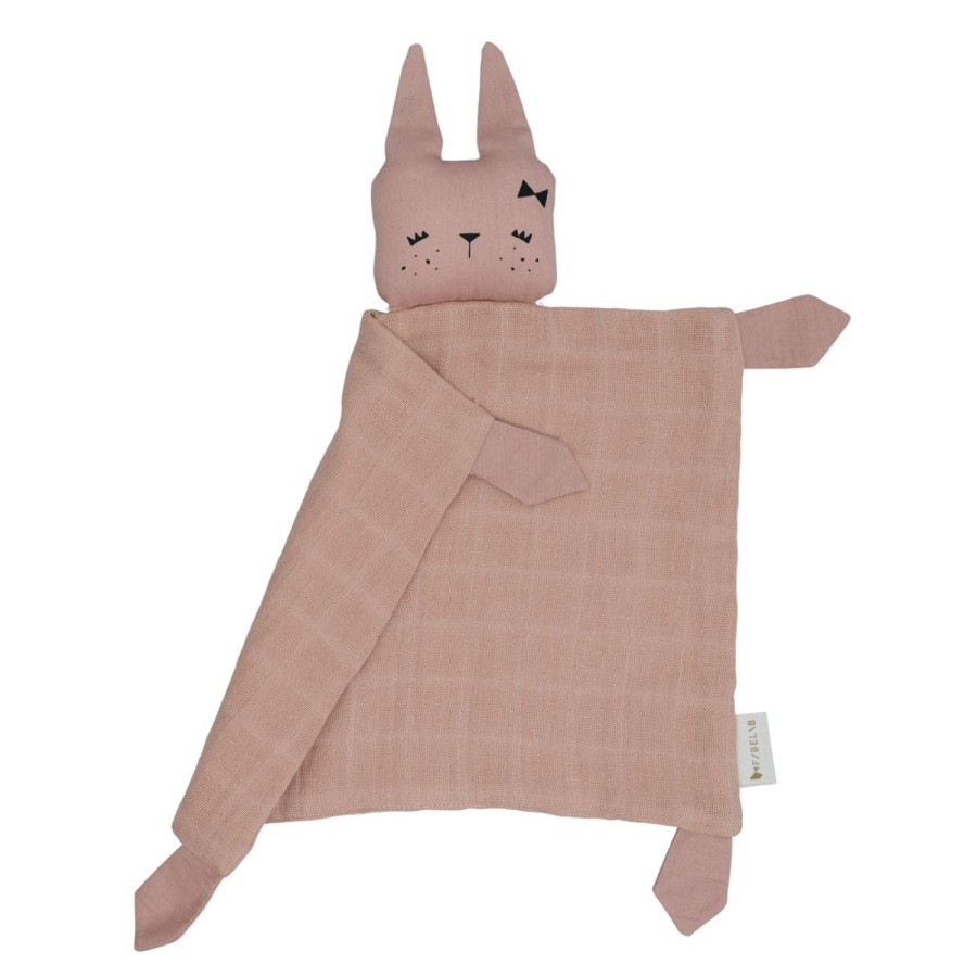 LOUIS LOUISE Accessoires And Toys | Doudou Plat Lapin - Fabelab