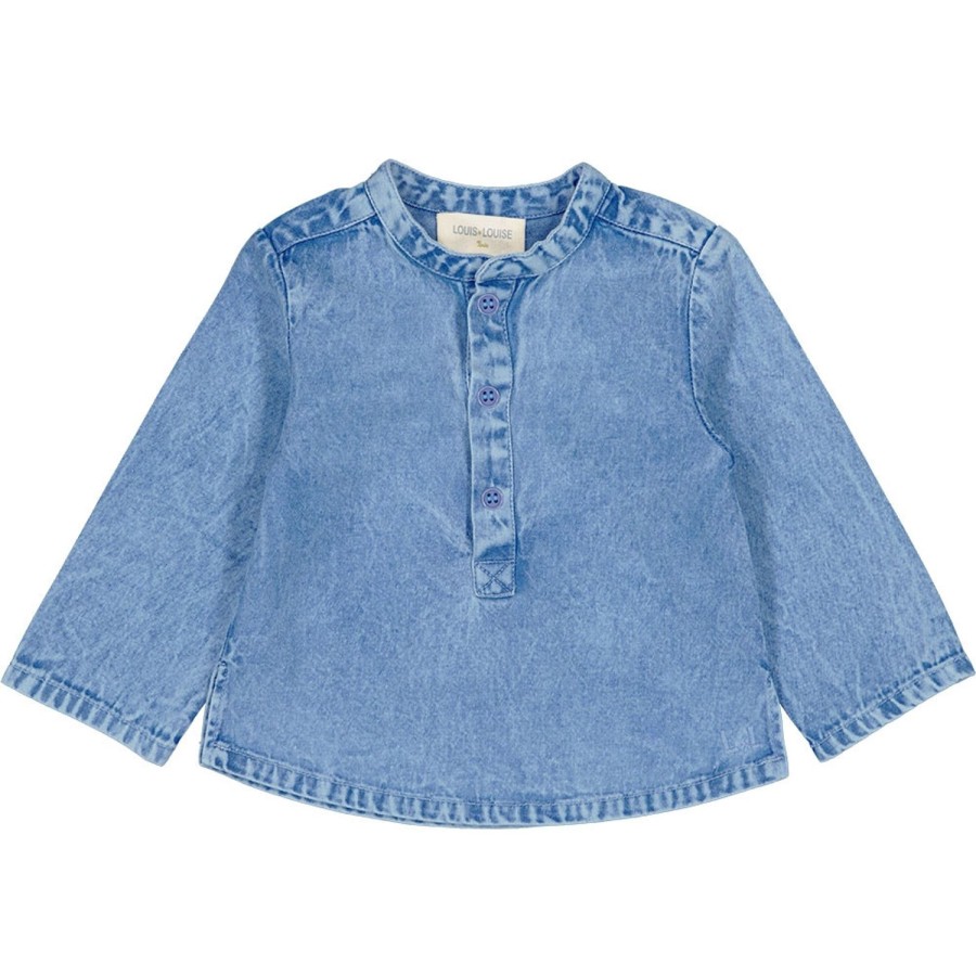 LOUIS LOUISE Shirts, Tops Baby Boy | Shirt Grand-Pere Chambray Washed