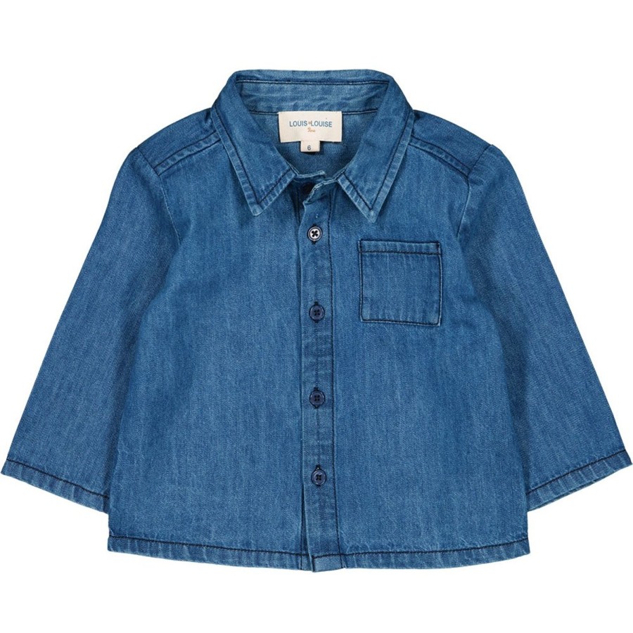 LOUIS LOUISE Shirts, Tops Baby Boy | Shirt Leon Chambray