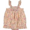 LOUIS LOUISE Dresses, Overalls, Pyjamas | Overall Evangeline Stripe Lurex Indian Flower