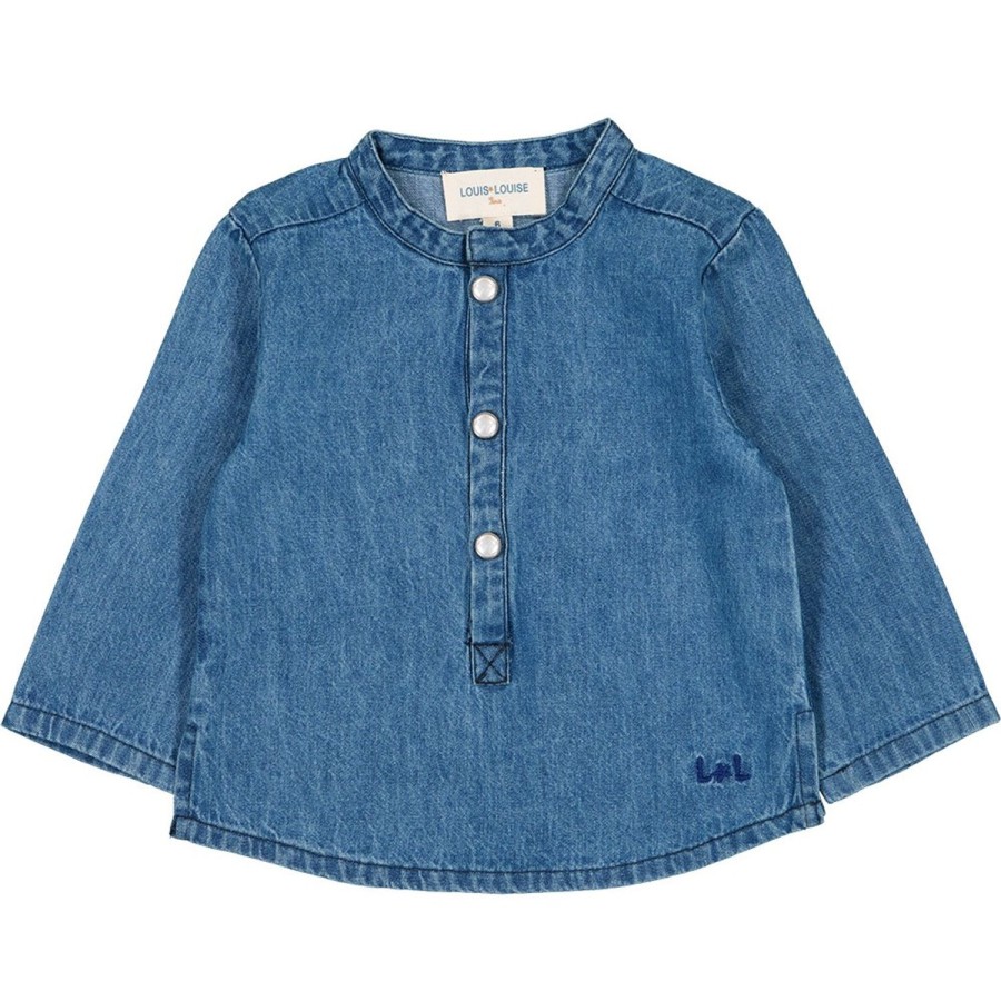 LOUIS LOUISE Shirts, Tops Baby Boy | Shirt Grand-Pere Chambray