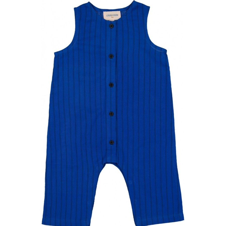 LOUIS LOUISE Dresses, Overalls, Pyjamas | Overall Island Cotton Crepe Stripe