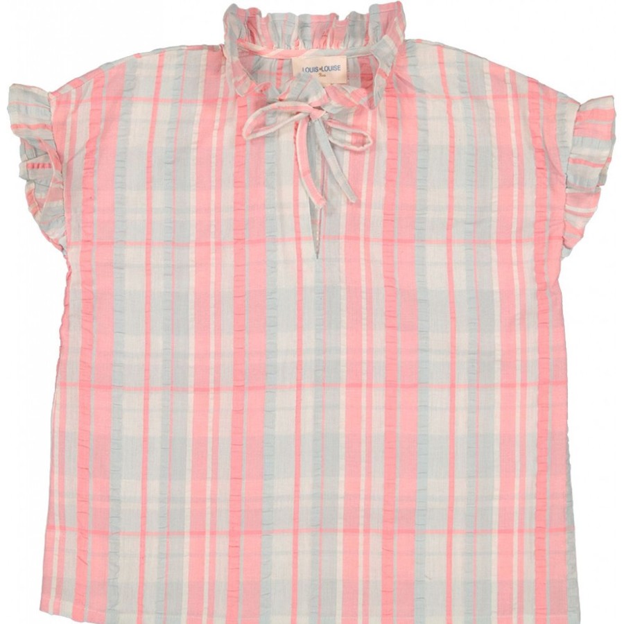 LOUIS LOUISE Blouses, Shirts, Tee-Shirts | Tunic Marcia Cotton Crepe Madras