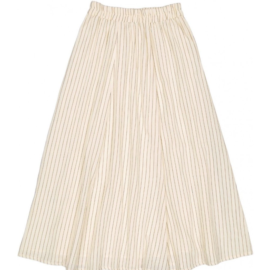 LOUIS LOUISE Mother-Daughter | Skirt Duchesse Cotton Crepe Stripe