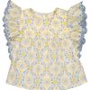 LOUIS LOUISE Blouses, Tops Baby Girls | Tunic Jasmin Cotton Veil Hippie Flower