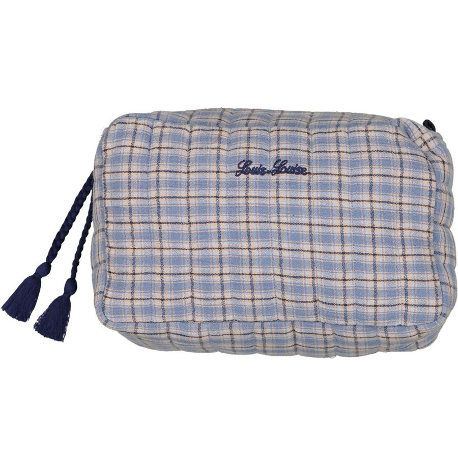 LOUIS LOUISE Accessoires And Toys | Pocket Bath Cotton Crepe Tartan