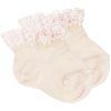 LOUIS LOUISE Socks | Chaussettes Fleurette Coton Rose Pale