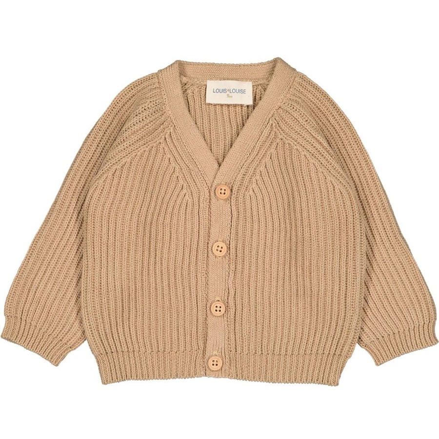 LOUIS LOUISE Cardigans, Pulls, Sweatshirts | Cardigan Hubert Knitted Cotton