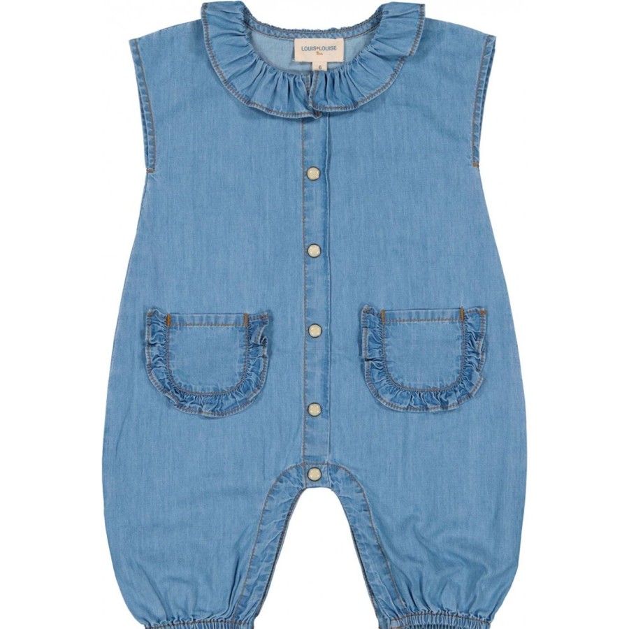 LOUIS LOUISE Dresses, Overalls, Pyjamas | Overall Croquette Chambray