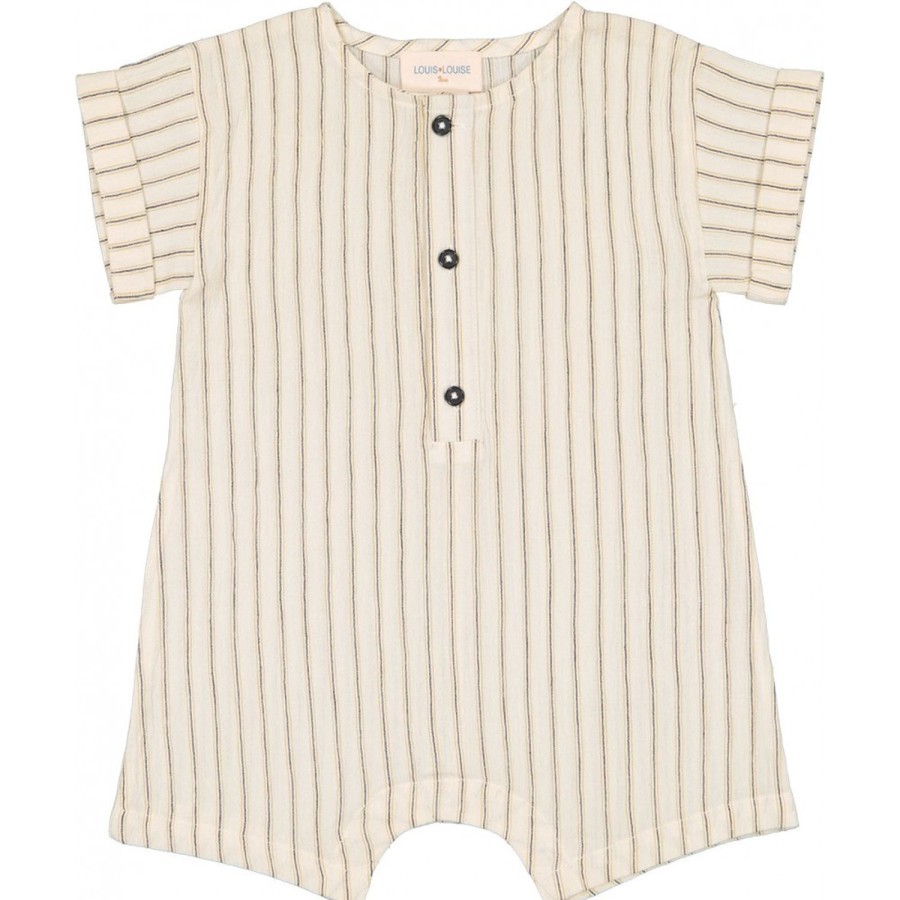 LOUIS LOUISE Dresses, Overalls, Pyjamas | Overall Hawai Cotton Crepe Stripe